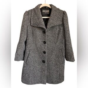 Guess Los Angeles Tweed Coat/Jacket